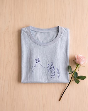 Lijntekening (oversized model) – alternatieve weergave