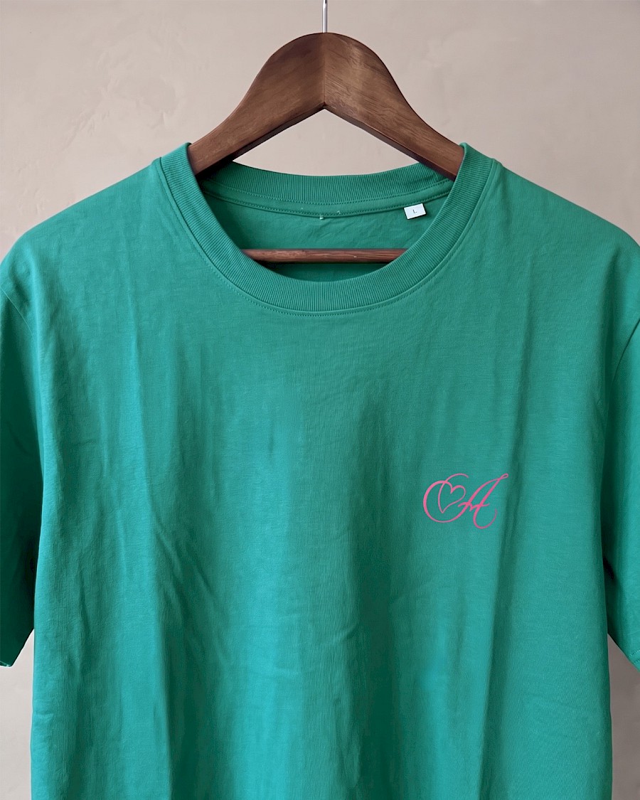 Letters vol liefde - T-shirt (oversized model)